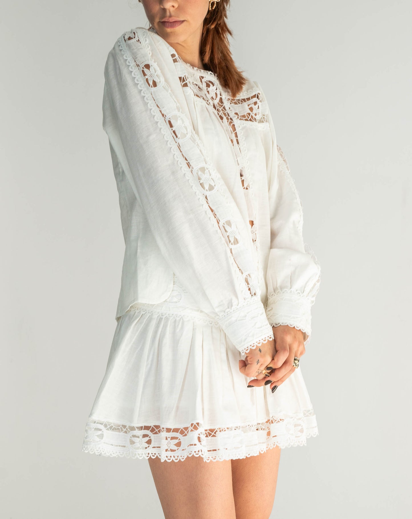 Ladies Serena White Shirt