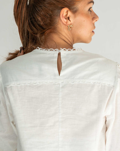 Ladies Serena White Shirt