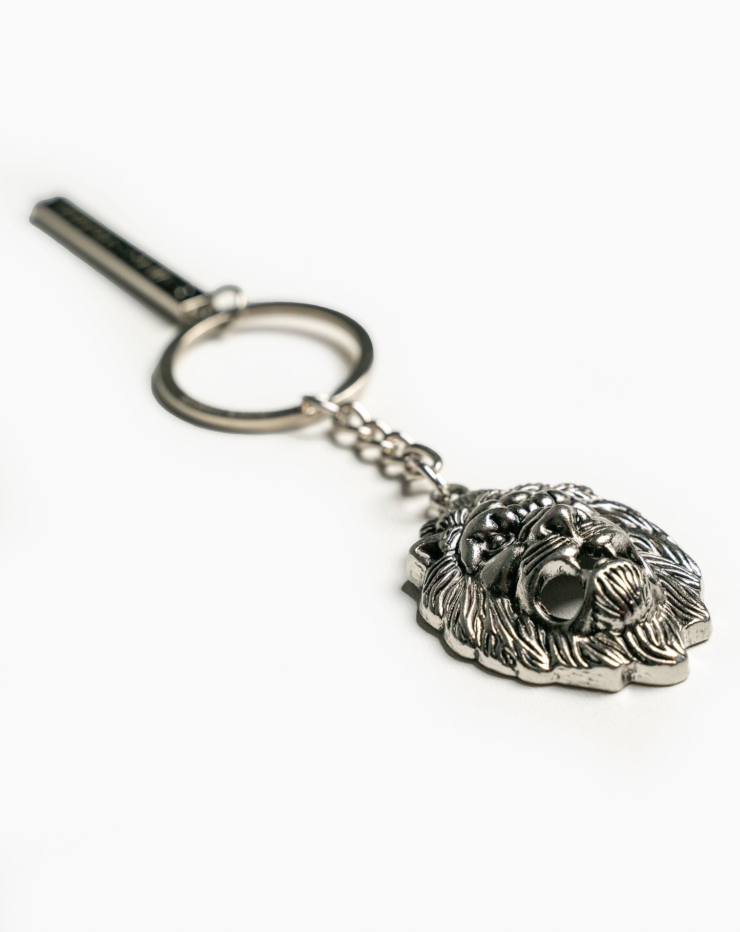 Lion Keyring - Silver - Keyring