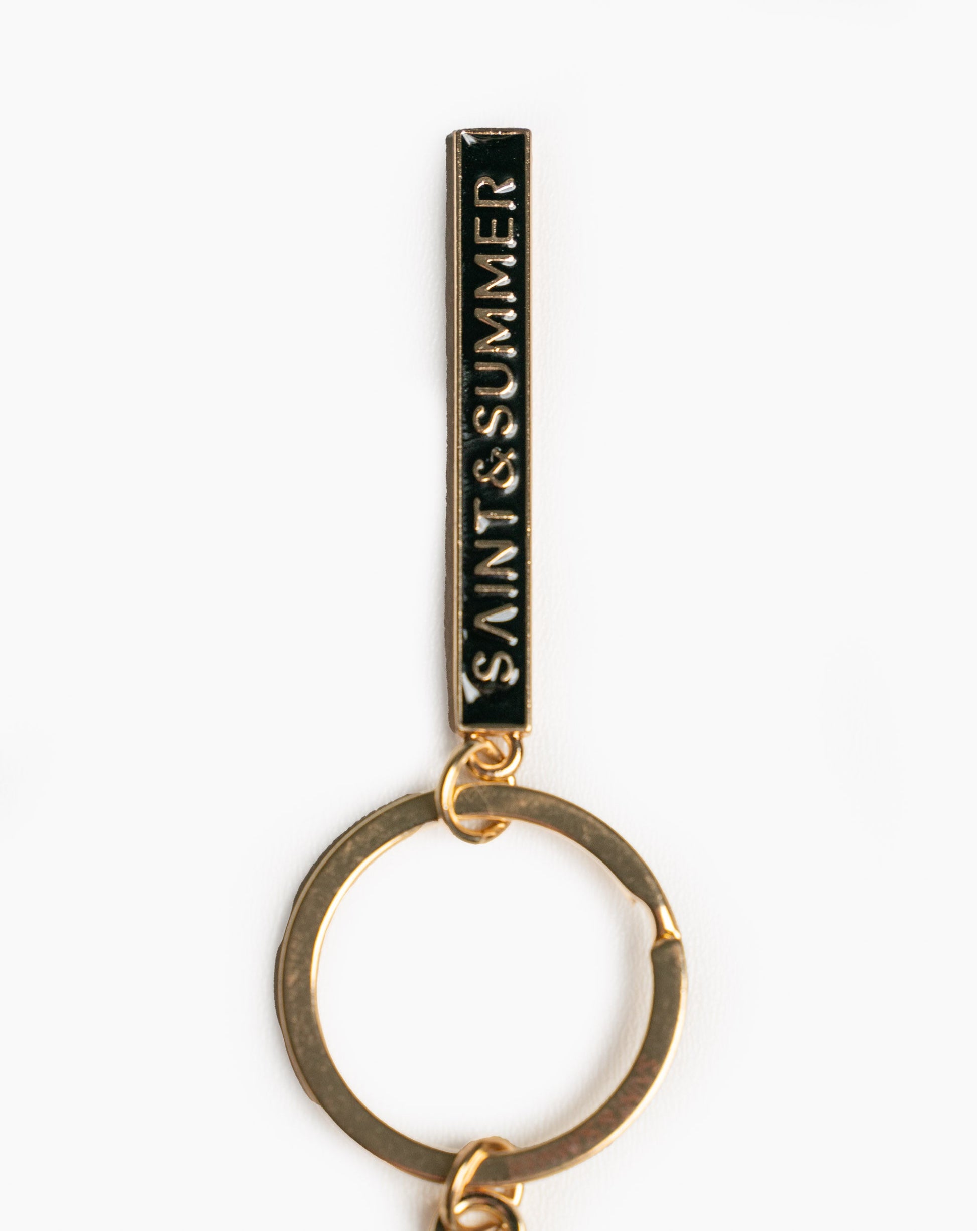 Leopard Keyring - Gold - Keyring