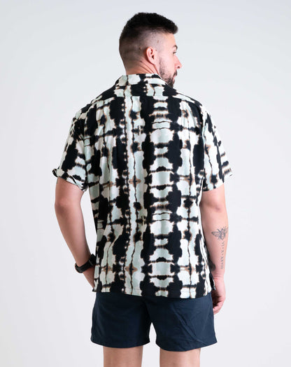 Men’s Printed SS Shirt - Woven Tops