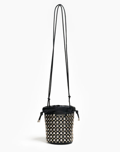 Ladies Aneira Studded Bucket Bag