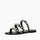 Inez Pearl Strap Sandals - Flats