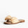 Nia Bow Slides - Raffia - Flat Sandals