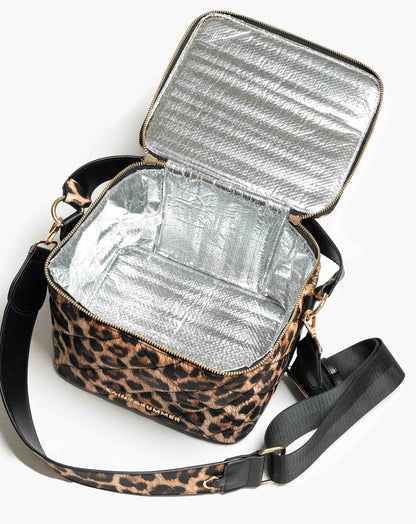 Zanna Small Leopard Cooler