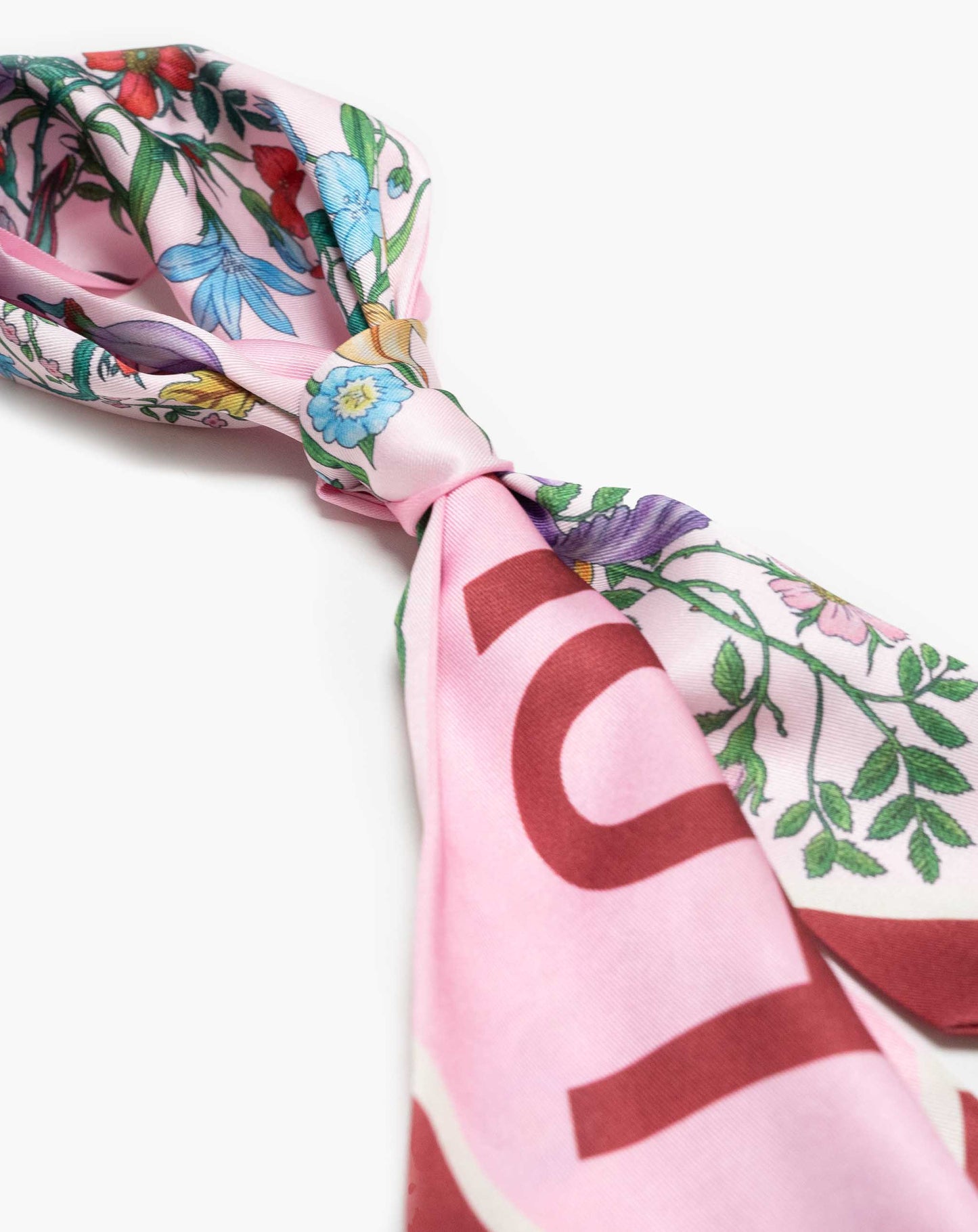 Amore Twill Scarf with Characters