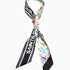 Primavera Twill Floral Scarf with S&S Logo