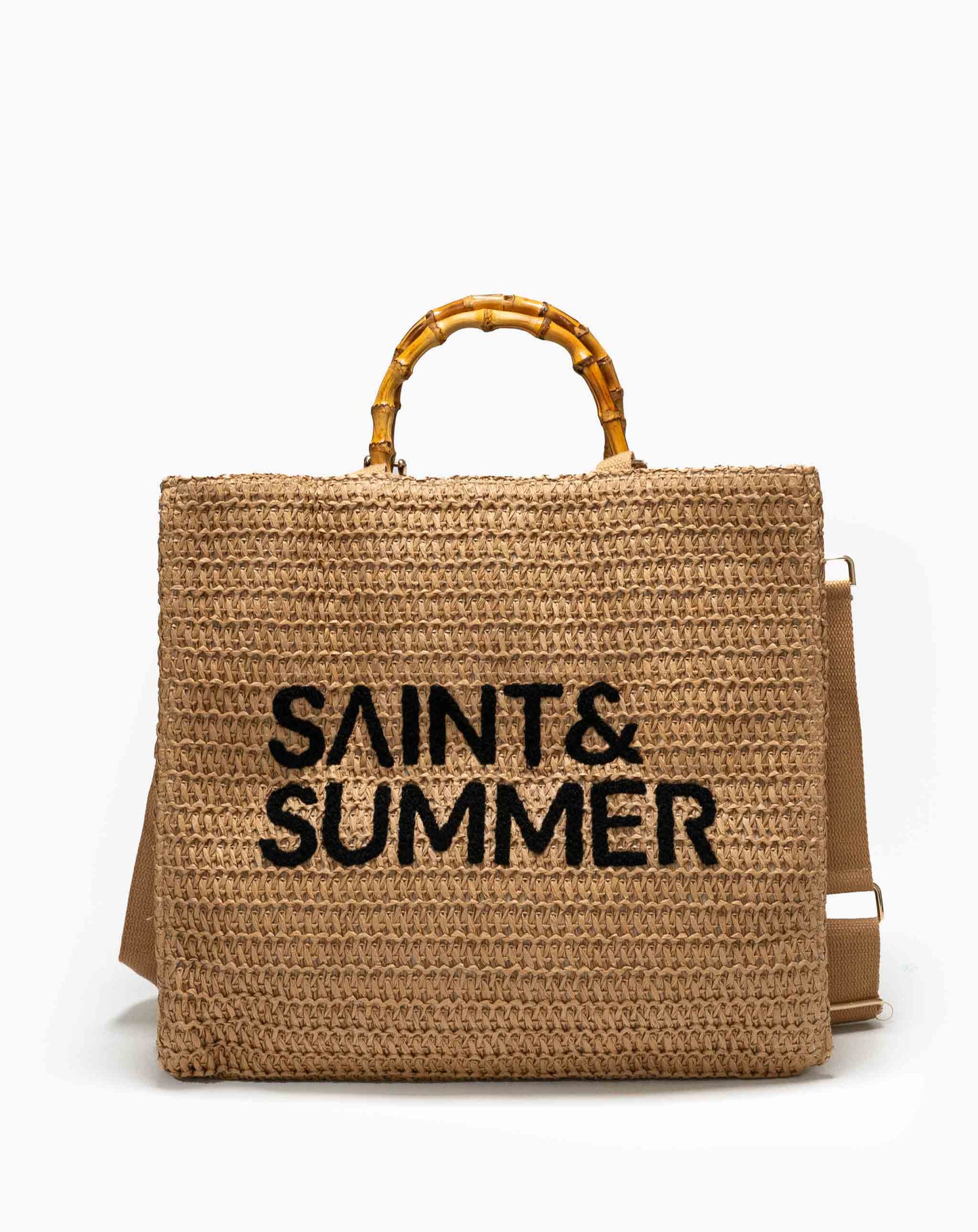 Ladies Tuli Raffia Basket Bag
