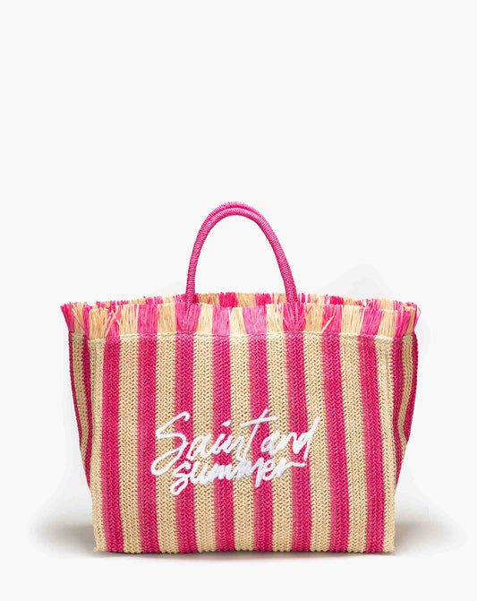 Ladies Lula 2 Tone Basket Bag