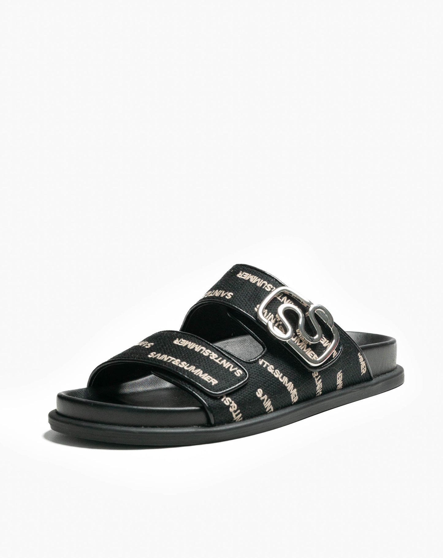 Ladies Leah Buckle Slide Sandal