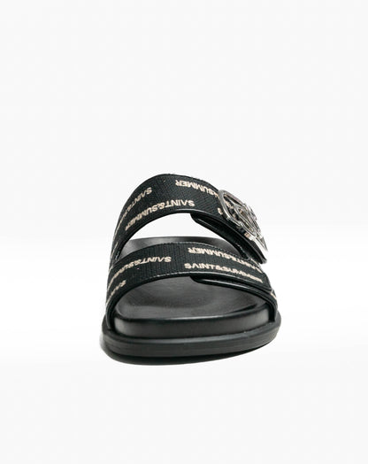 Ladies Leah Buckle Slide Sandal