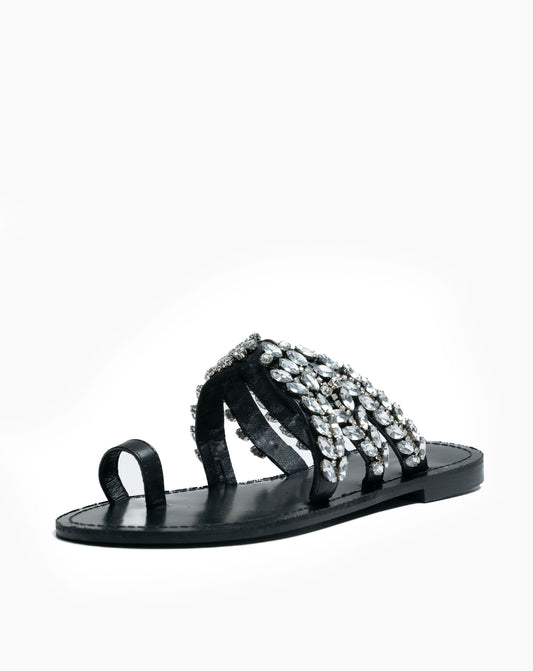 Ladies Notte Diamante Slide Sandal