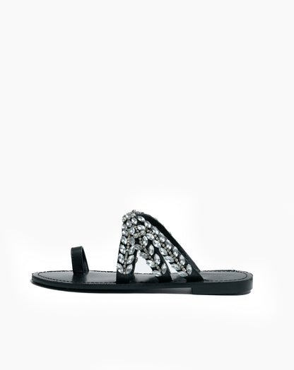 Ladies Notte Diamante Slide Sandal