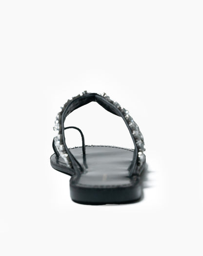 Ladies Notte Diamante Slide Sandal