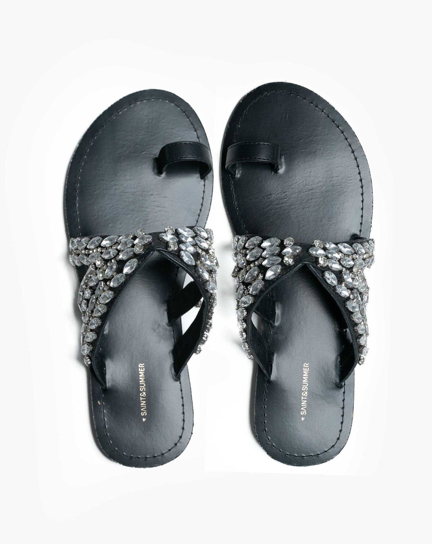 Ladies Notte Diamante Slide Sandal