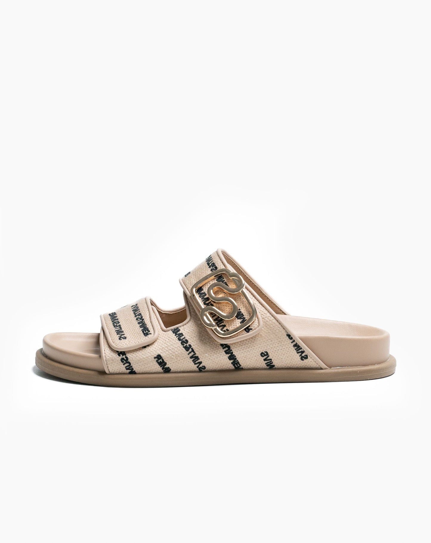 Ladies Leah Buckle Slide Sandal