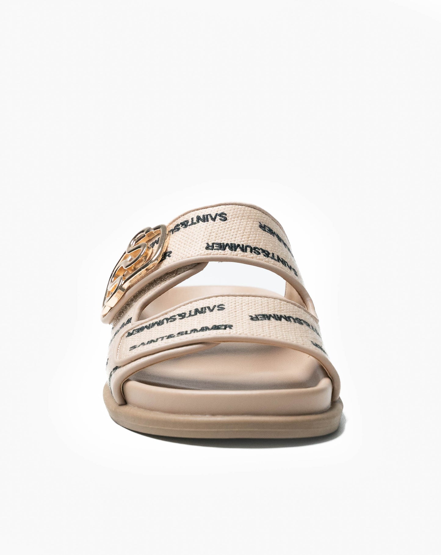 Ladies Leah Buckle Slide Sandal