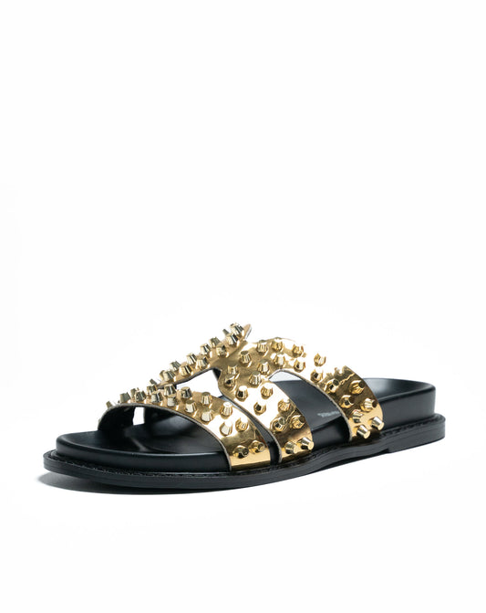 Ladies Kibo Studded Comfort Slide Sandal