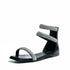 Ladies Cali Black Bejewelled Ankle Sandal