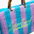 Ladies Jua 2 Tone Basket Bag
