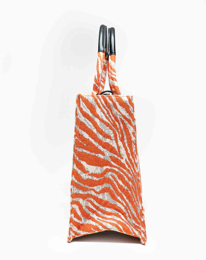 Ladies Lenore Tote Zebra Bag