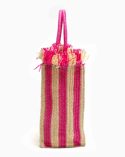 Ladies Lula 2 Tone Basket Bag