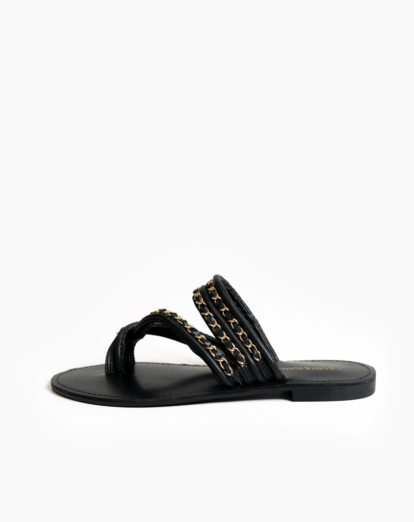 Amma Chain Slide - Flat Sandals