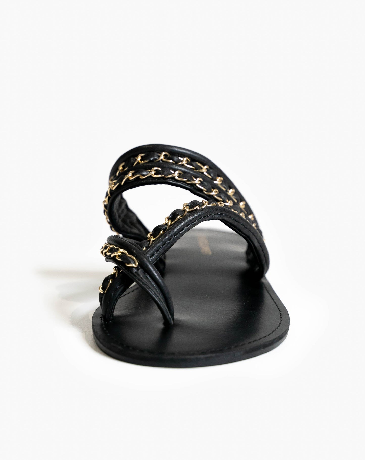 Amma Chain Slide - Flat Sandals