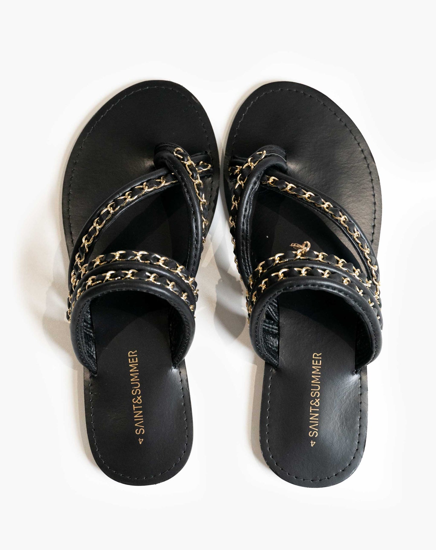 Amma Chain Slide - Flat Sandals