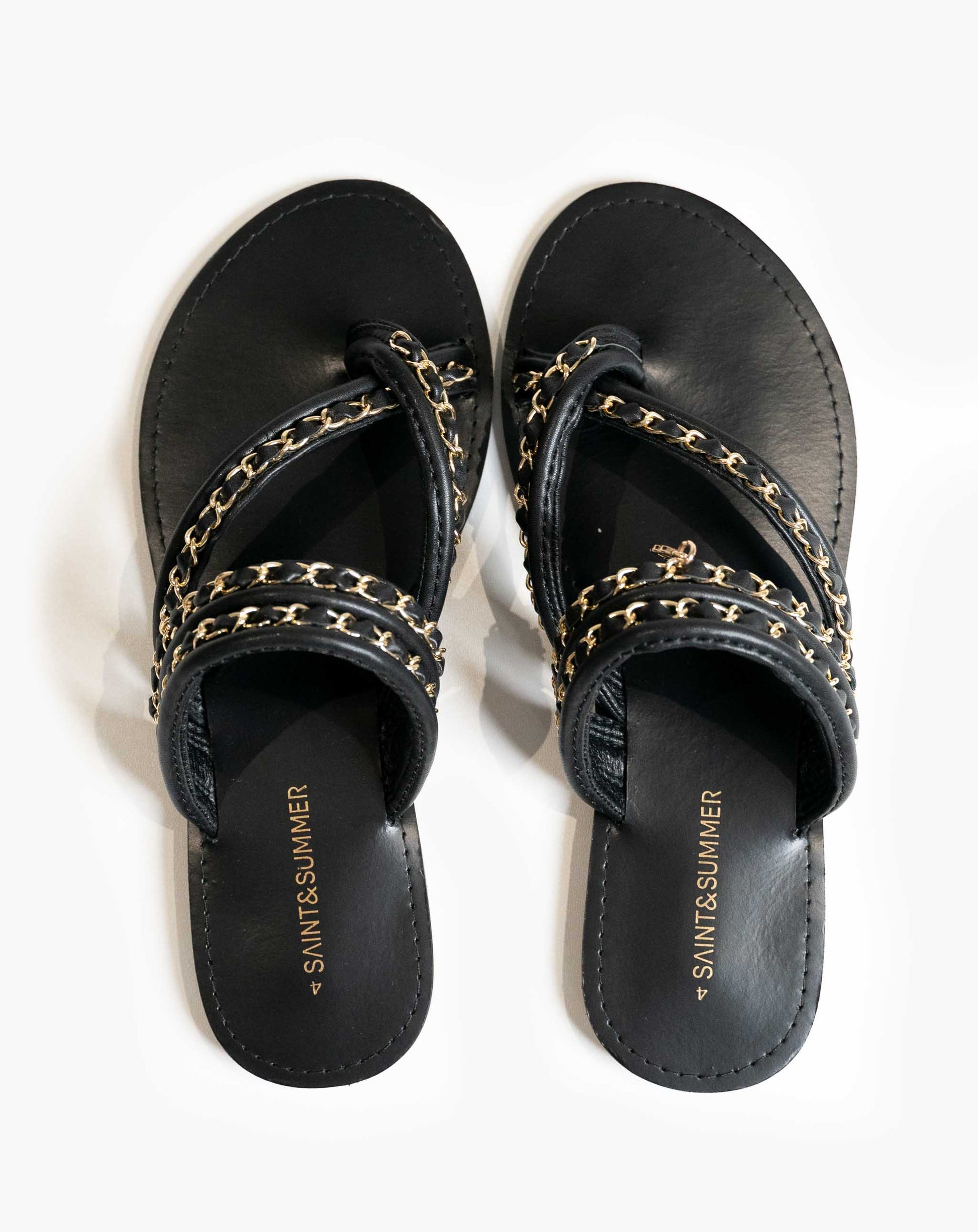 Amma Chain Slide - Flat Sandals
