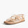 Flora Mesh Sandals - Nude - Flat Sandals