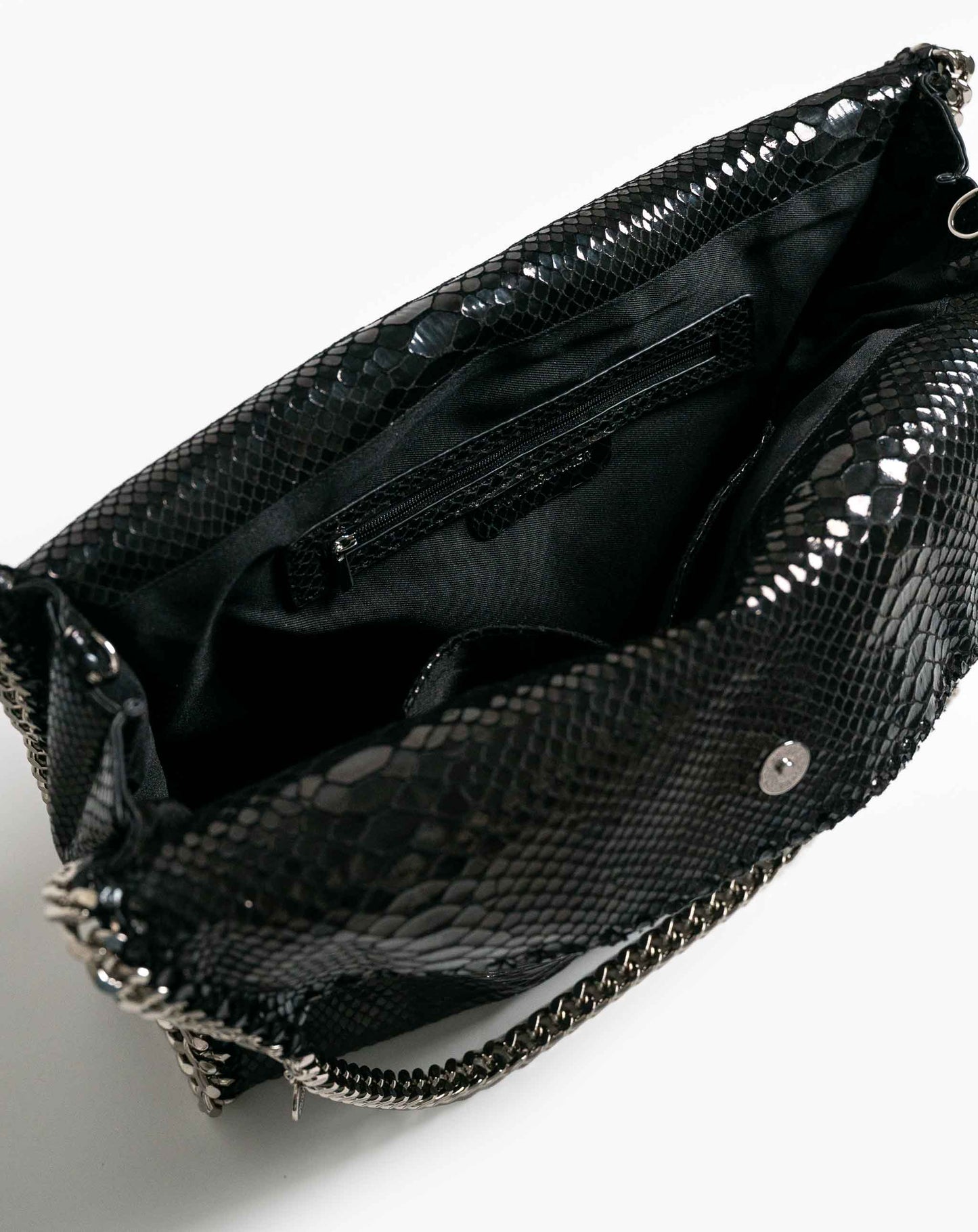 Ladies Liliana Slouch Tote Bag - Black - Bags