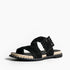 Chloe Flat Sandals Black - Flat Sandals
