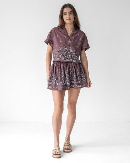 Ladies Nina Short Sleeve Shirt