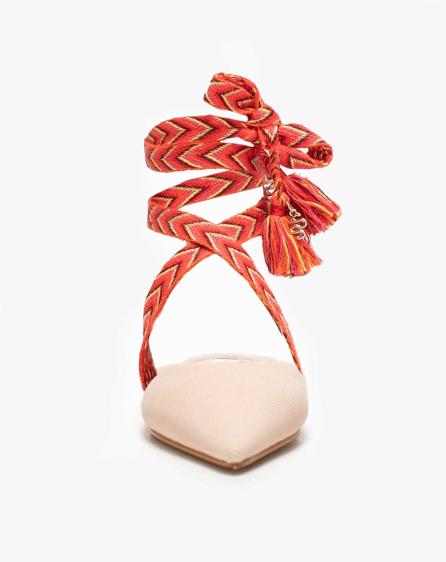 Zari Friendship Tie Mule Sandal