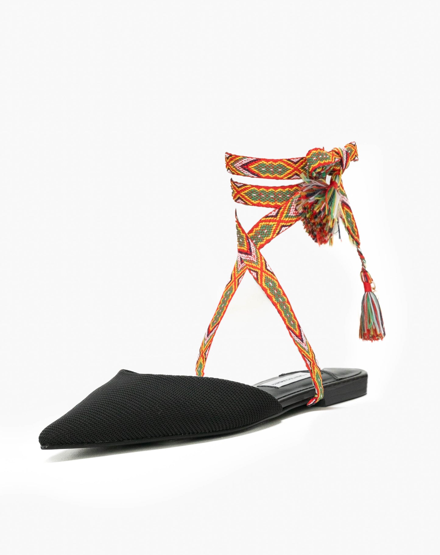 Zari Friendship Tie Mule Sandal