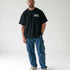Unisex T-Shirt Black with White Logo