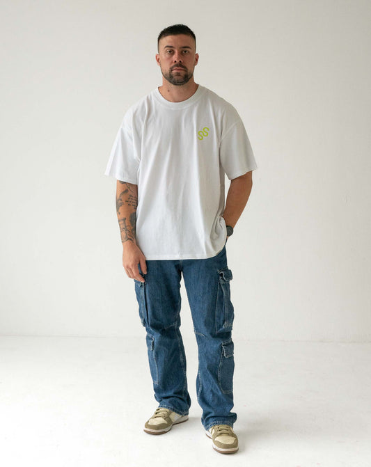 Unisex T-Shirt White - Lime Logo