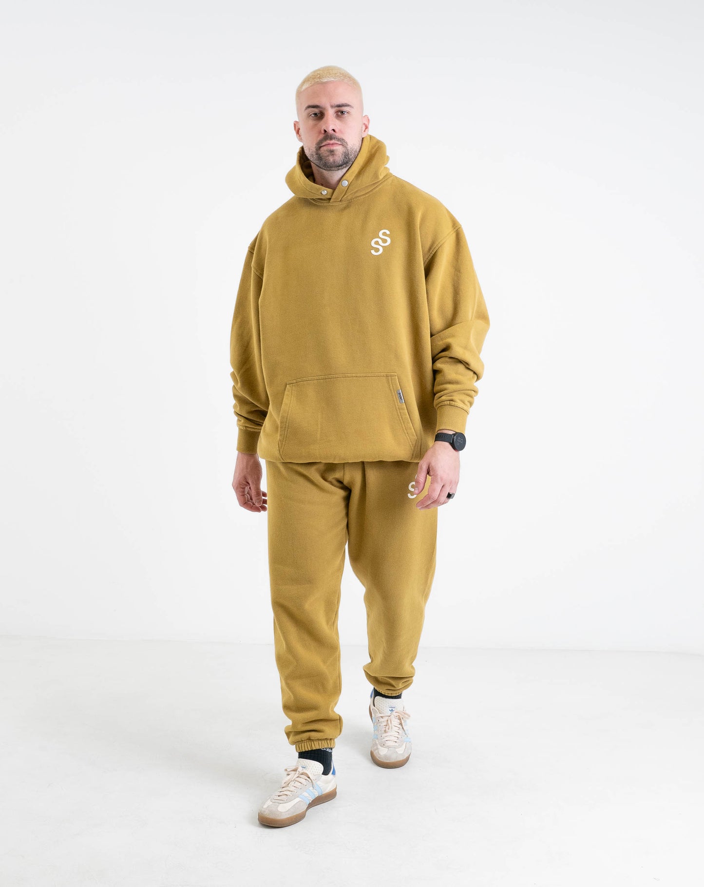 Unisex Spurred Fleece Hoodie