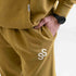 Unisex Fleece Pants Yellow SS Logo
