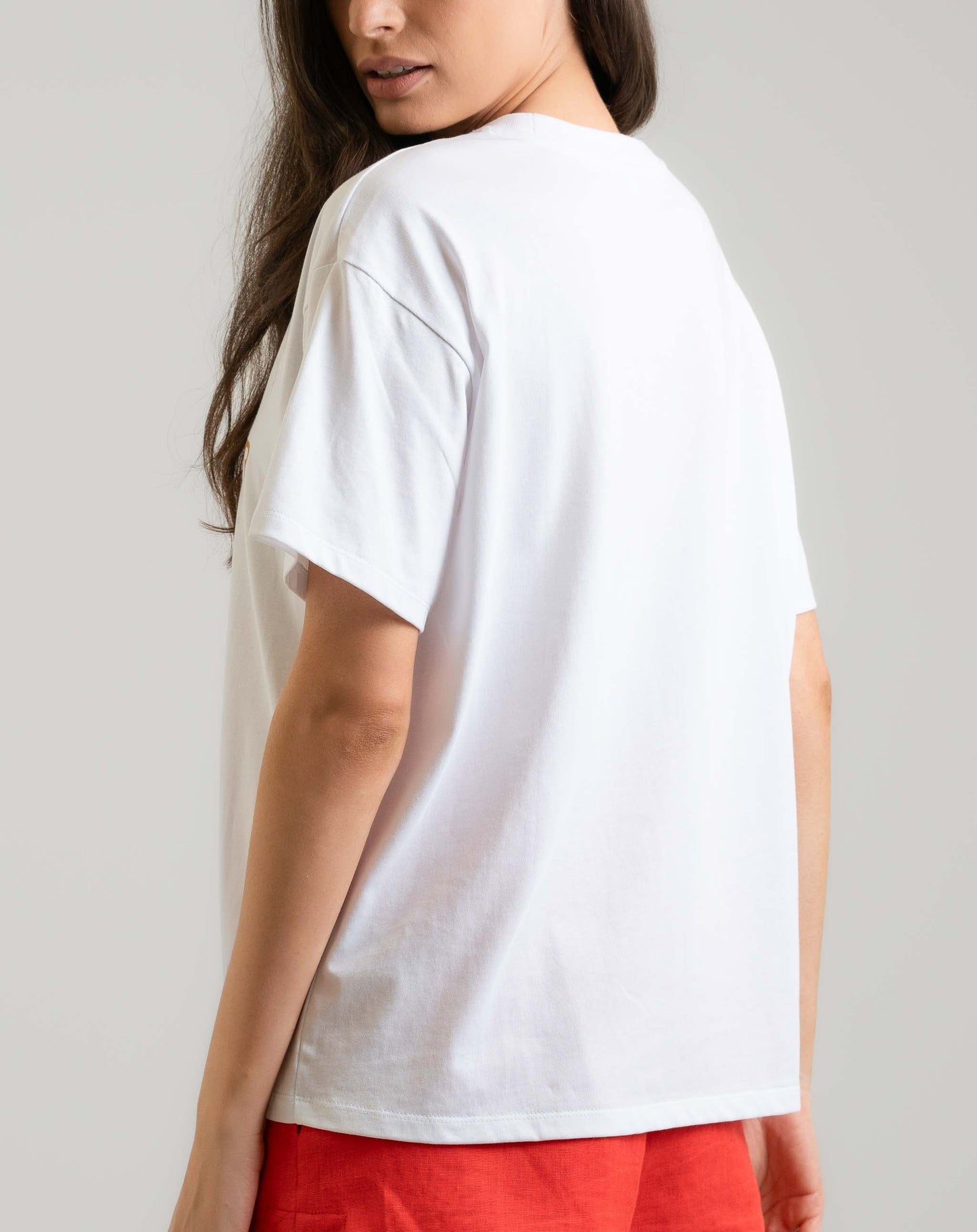 Fiore Printed Tee - Knit Tops