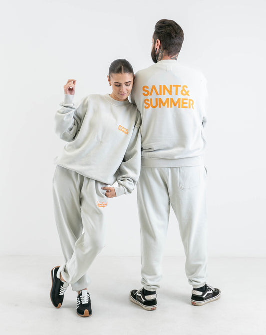 Classic Crew & Jogger Combo - Snow Wash