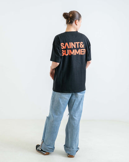 Unisex Classic Print T-Shirt - Black