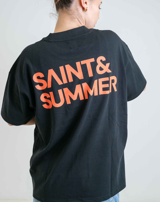 Unisex Classic Print T-Shirt - Black