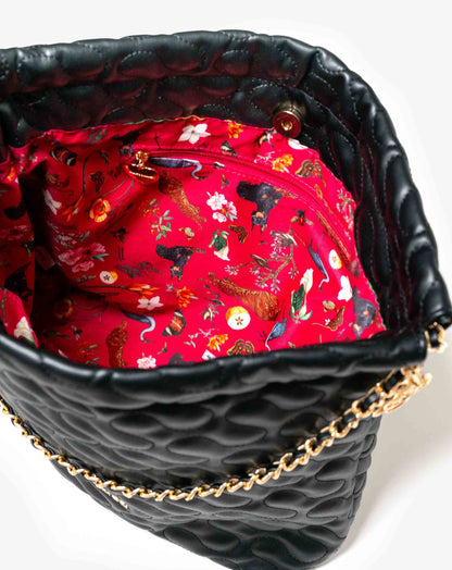 Ondina Slouchy Bag with Chain