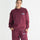 Unisex Burgundy Classic Crew Fleece Sweater