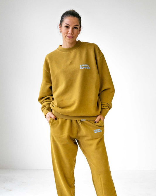 Unisex Classic Crew Fleece Sweater