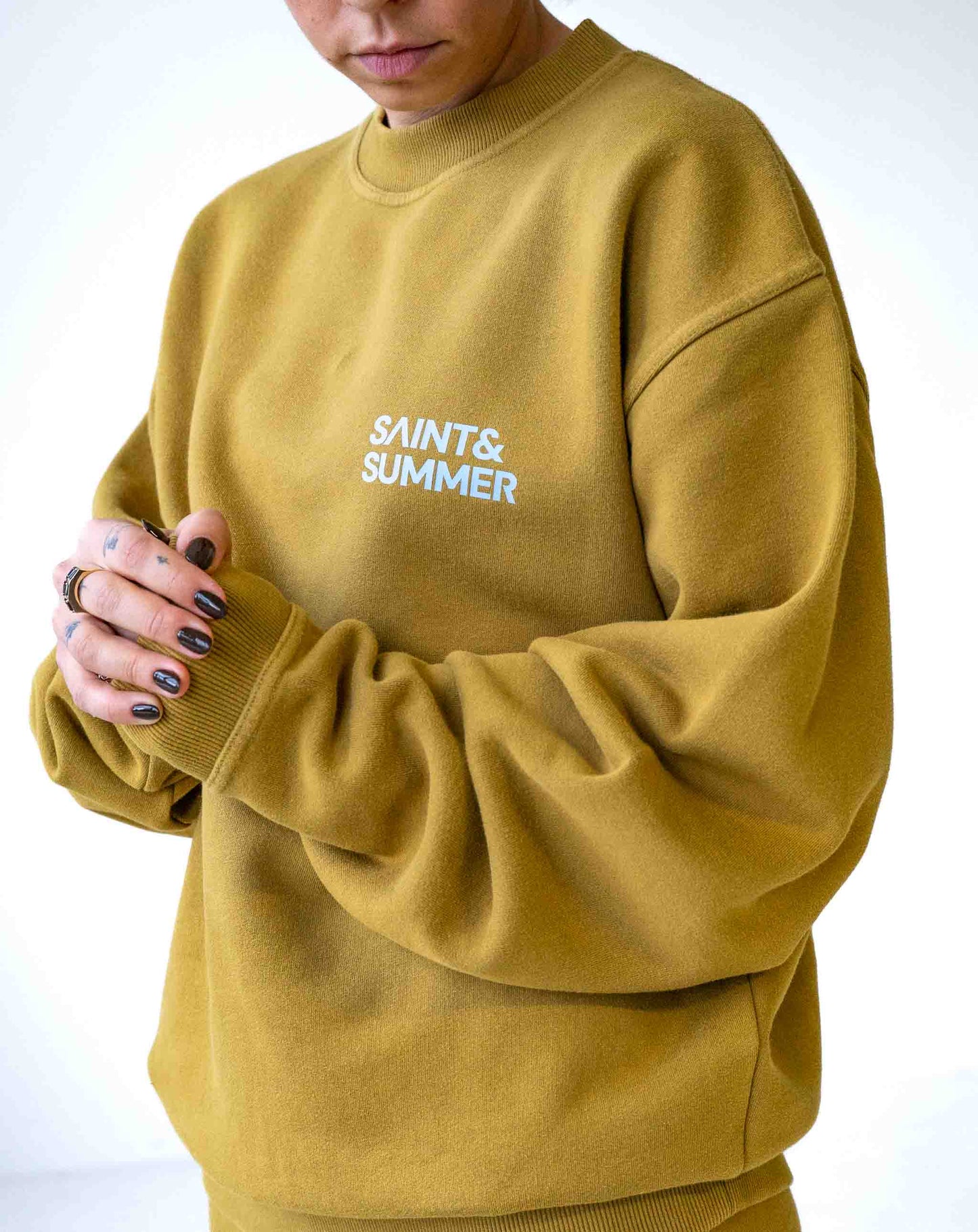 Unisex Classic Crew Fleece Sweater