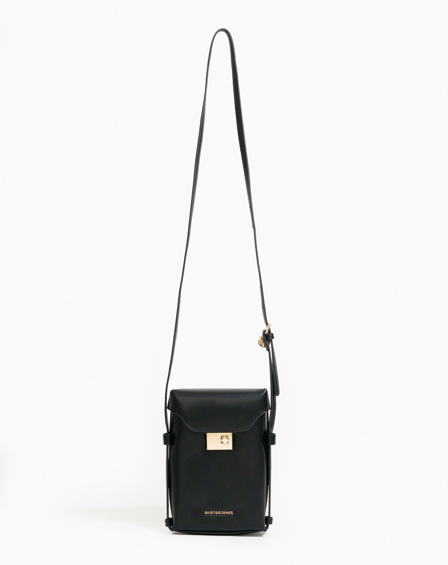 Ladies Gemma Cellphone Pouch - Black - Bags