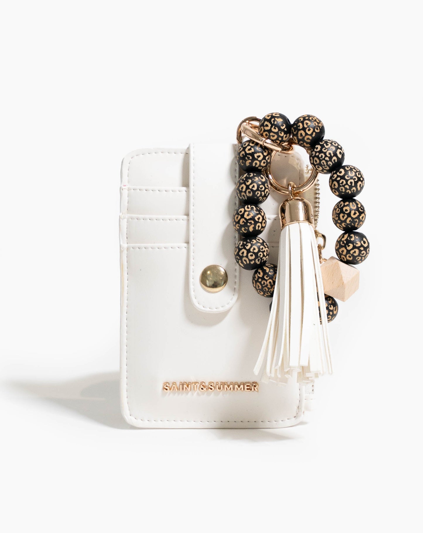 Ladies Leandra Bracelet Purse - White - Bags